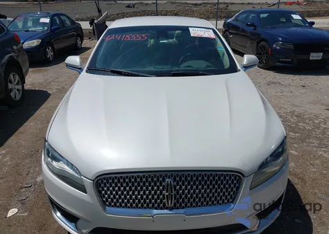 2017 Lincoln Mkz Select z USA, uszkodzony, nr VIN 3LN6L5D90HR600628